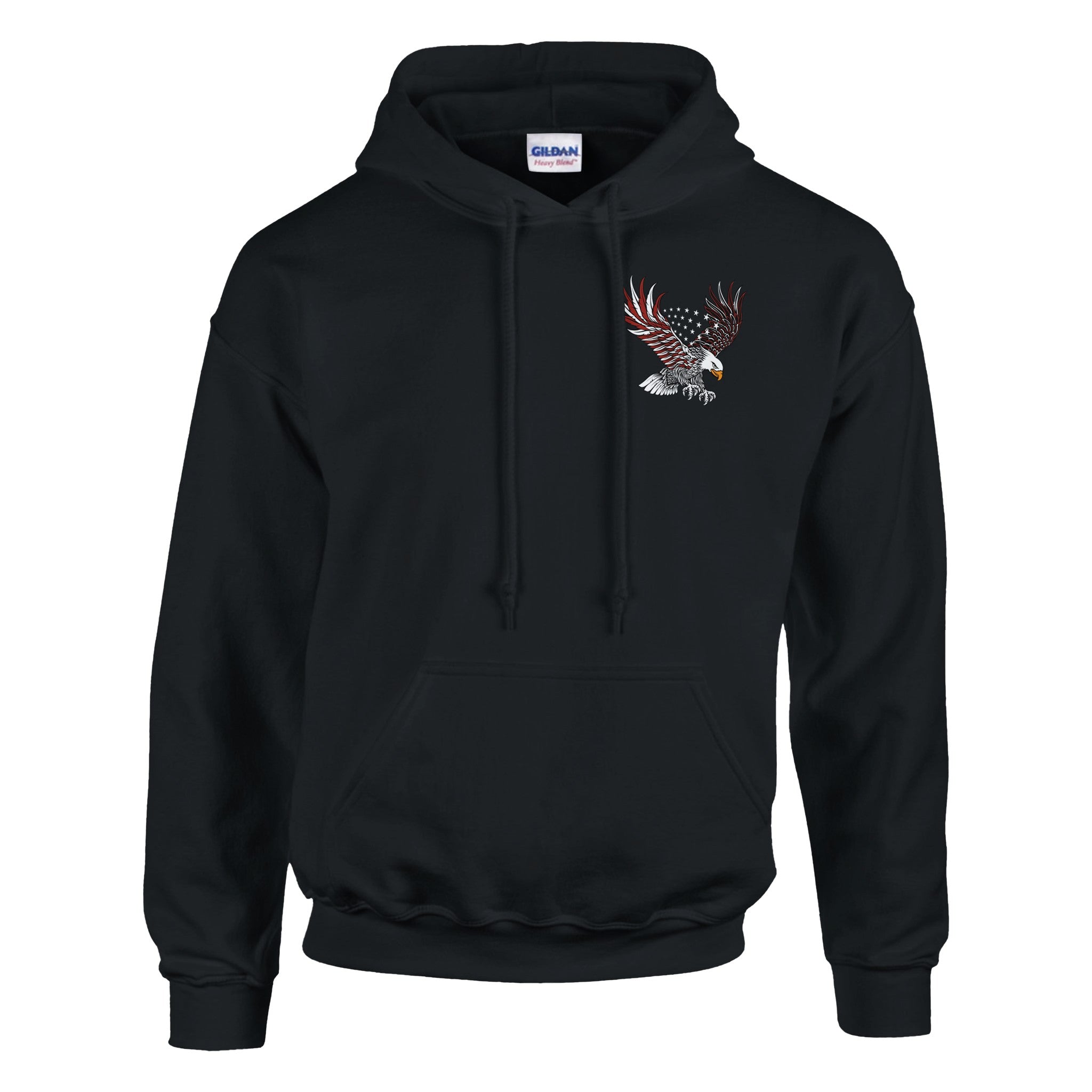 Patriotic America Bald Eagle Hoodie – Bold, Cozy, and Built for Freedom