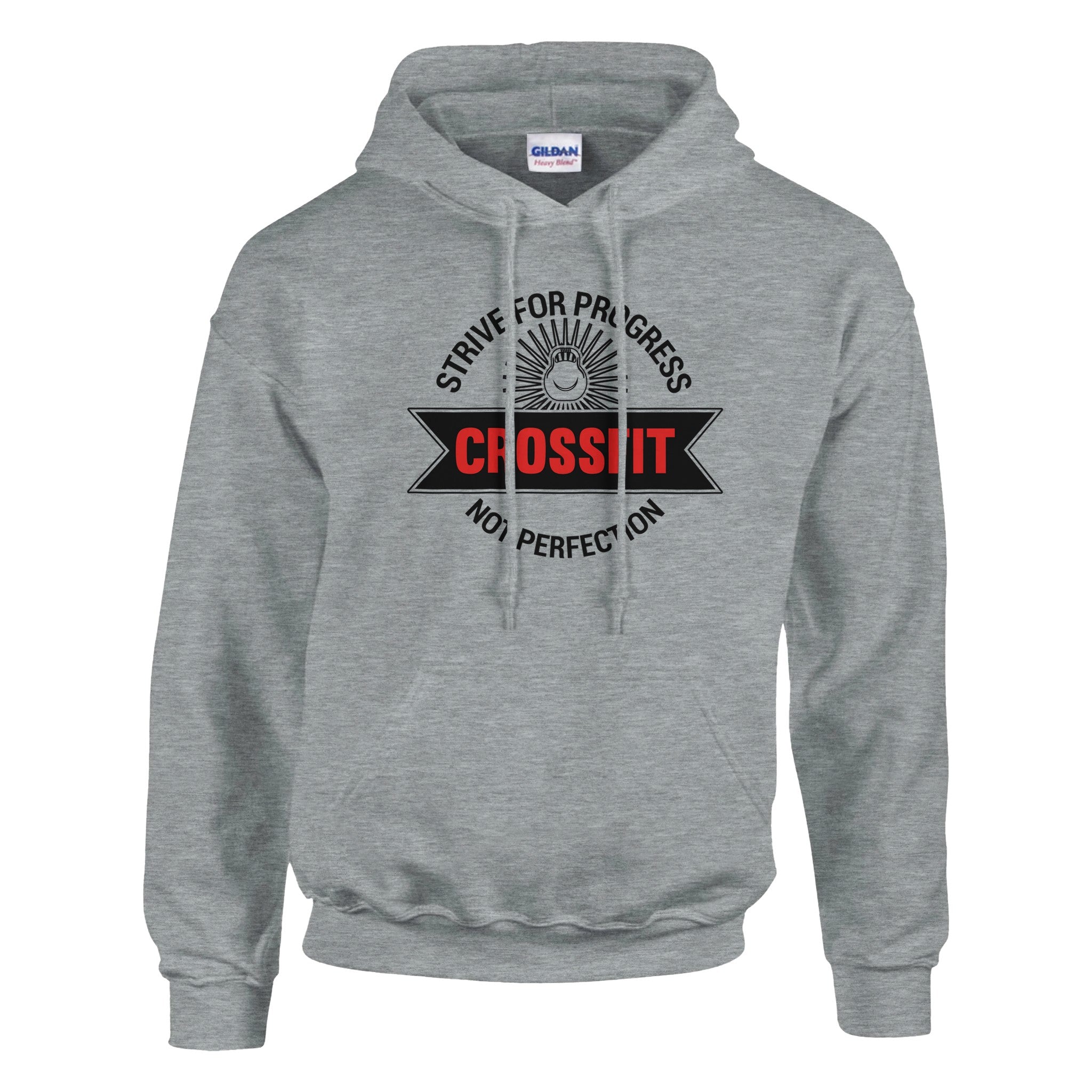 CrossFit Strive for Progress Not Perfection Hoodie