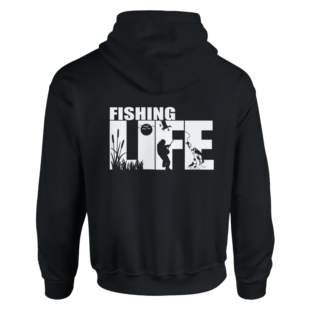 Fishing Life Heavy Blend Hoodie - Ultimate Comfort for Anglers