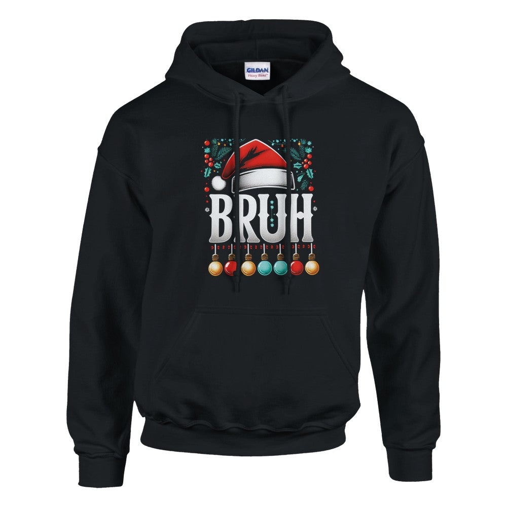 Bruh Christmas Hoodie