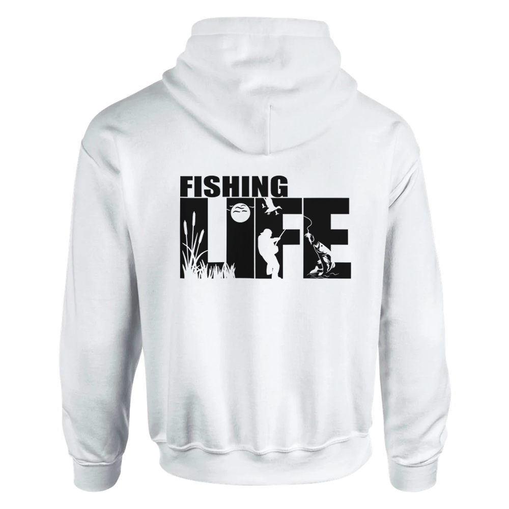 Fishing Life Heavy Blend Hoodie - Ultimate Comfort for Anglers