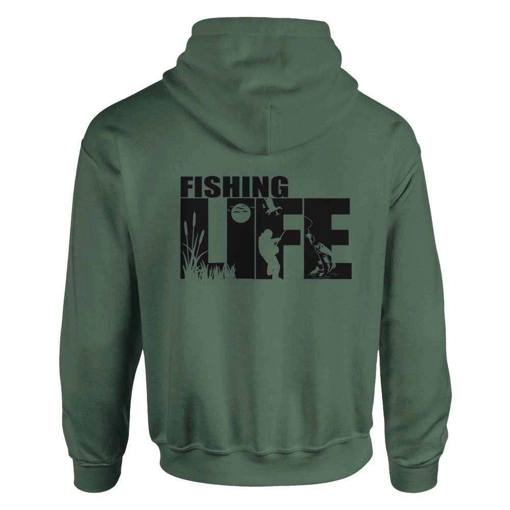 Fishing Life Heavy Blend Hoodie - Ultimate Comfort for Anglers